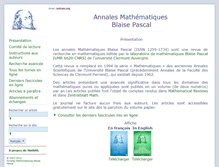 Tablet Screenshot of ambp.cedram.org